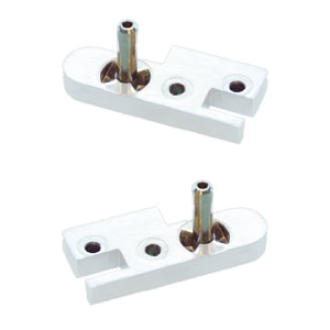 COPPIA CERNIERA COMPL.LIGHT BIANCO DX+SX