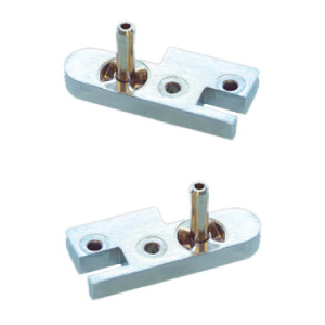 COPPIA CERNIERA COMPL.LIGHT CROMO DX+SX