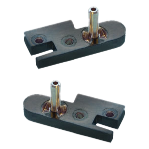 COPPIA CERNIERA COMPL.LIGHT NERO DX+SX