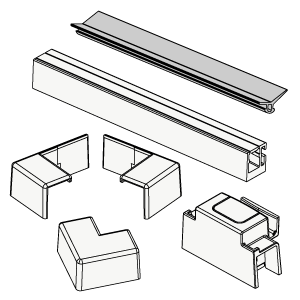 KIT DIGA CALAMO A/SF/SC1 L.700 BCO