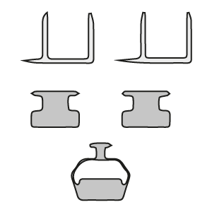 KIT GUARNIZ.RICAMB.CALAMO BCO