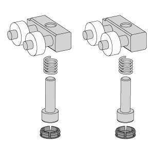 COPPIA CUSCINETTI RICAMBIO CALAMO BRIL