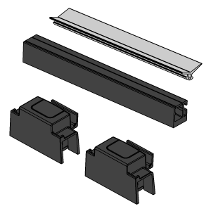 KIT DIGA CALAMO SC2 L.700 NERO