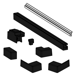 KIT DIGA INFINITO L.700 NERO