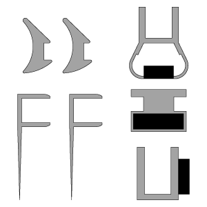 KIT GUARNIZ.RICAMB.XT3 SF/SC1 NERO