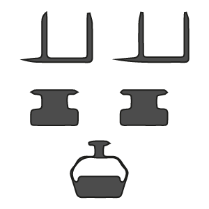 KIT GUARNIZ.RICAMB.CALAMO NERO