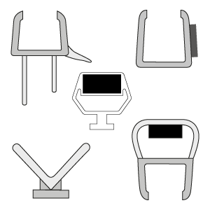 KIT GUARNIZ.RICAMB.WALL 6mm TRA/BCO