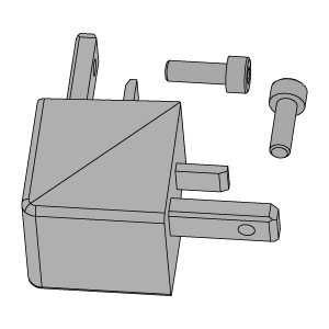 KIT RACCORDO ANGOLO CALAMO RICAMBIO BRIL