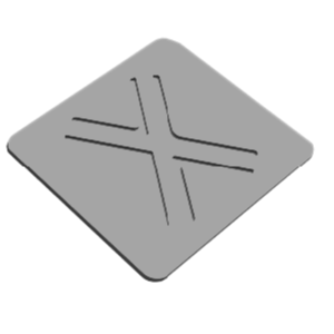 COPRIPILETTA STONE VERNICIATO GRIGIO