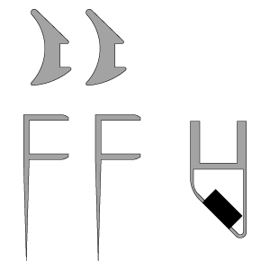 KIT GUARNIZ.RICAMB.XT3 A/R2-S NERO