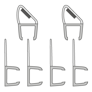 KIT GUARNIZ.RICAMB.EVOX A+A TRASP