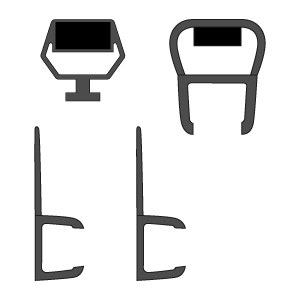 KIT GUARNIZ.RICAMB.EVOX SC1 NERO