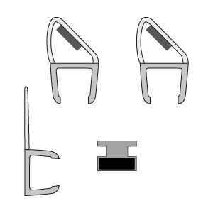 KIT GUARNIZ.RICAMB.FLAT A-SC1-R2 GRIGIO