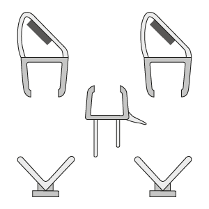 KIT GUARNIZ.RICAMB.LIGHT RB-RF TRASP