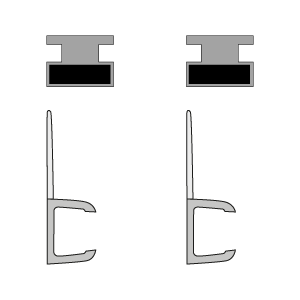 KIT GUARNIZ.RICAMB.LYRA A-SC1-R2 GRIGIO